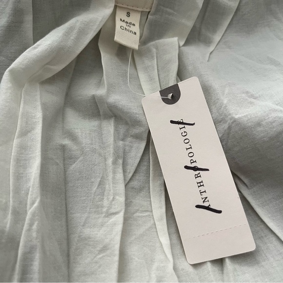 $198 ANTHROPOLOGIE TINY CHARLIE EYELET UTILITY JACKET MILITARY COLOR SIZE S NWT - Picture 7 of 8